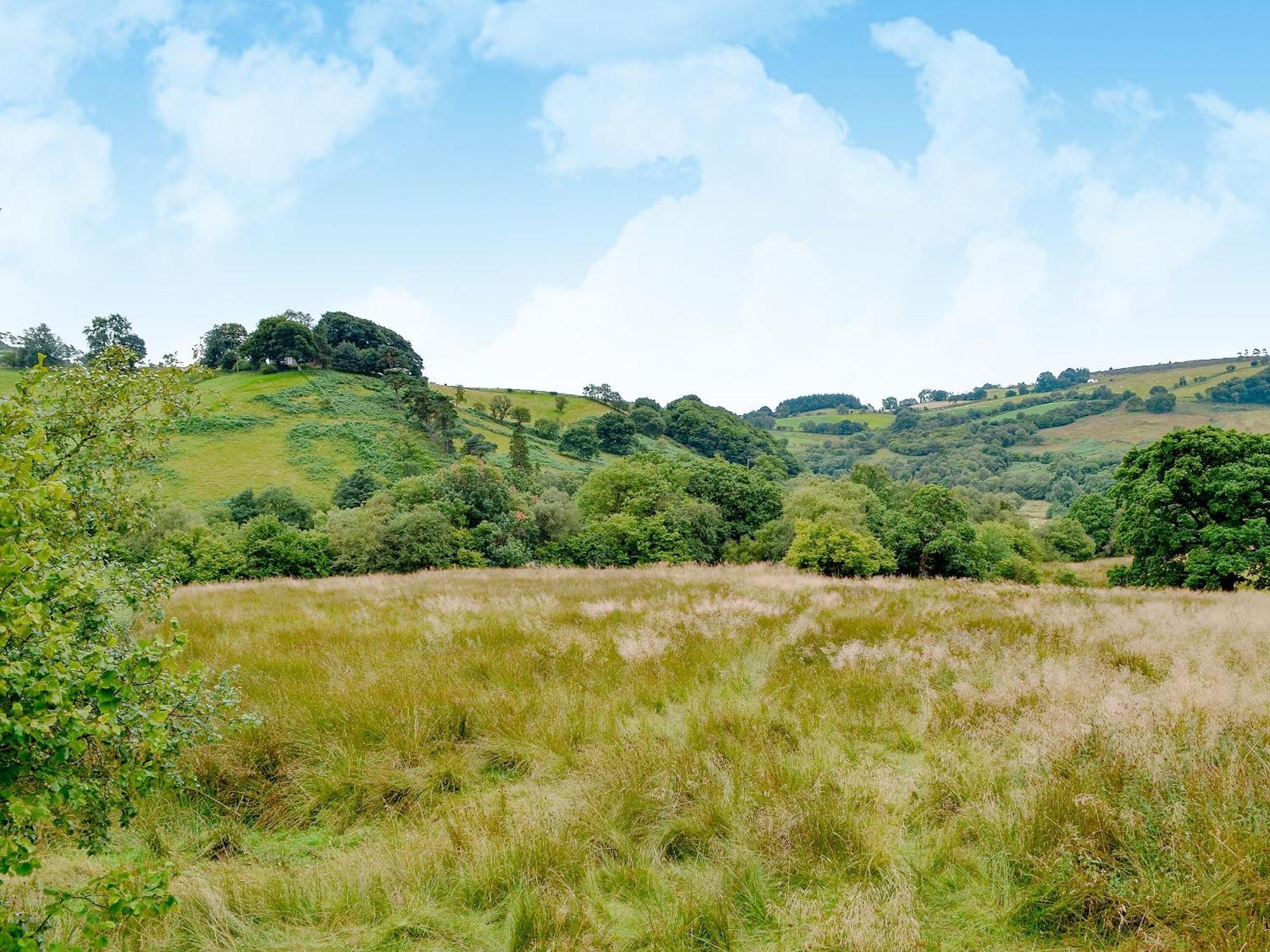 Castle View Villa Llanbadarn Fynydd Luaran gambar